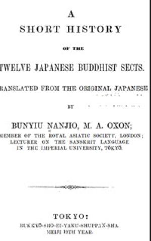 A Short History of the Twelve Japanese Buddhist Sects - 10516992